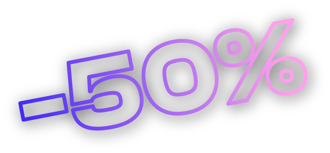 50% Discount