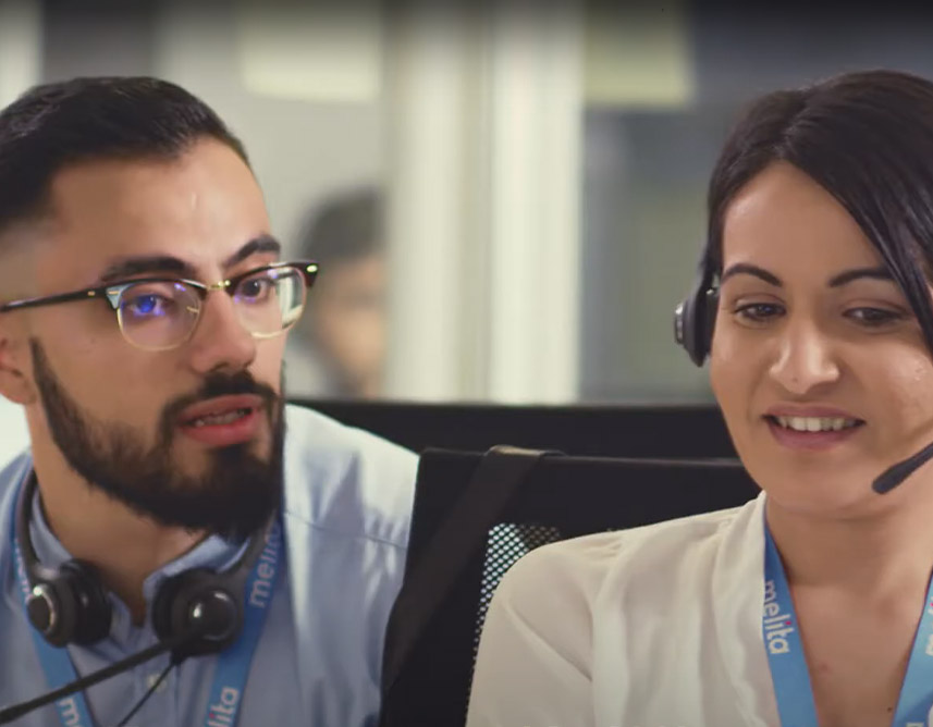 image of melita business customer care agents