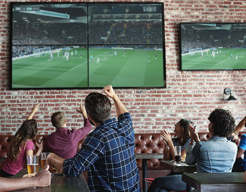photo of a sports bar