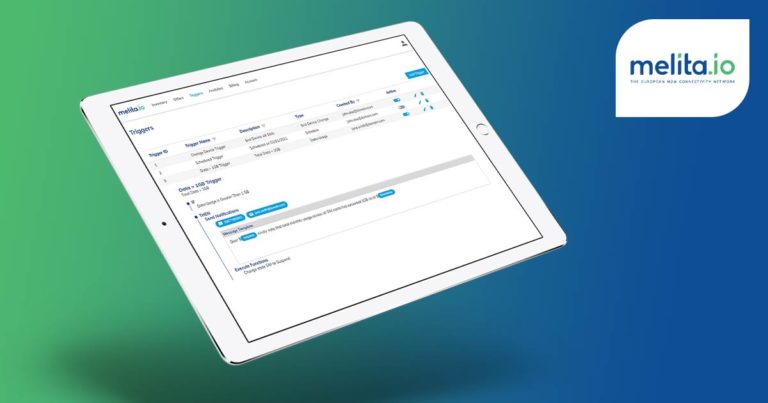 Melita Internet Router IoT SIM cards from melita.io: All portal functions are free of charge