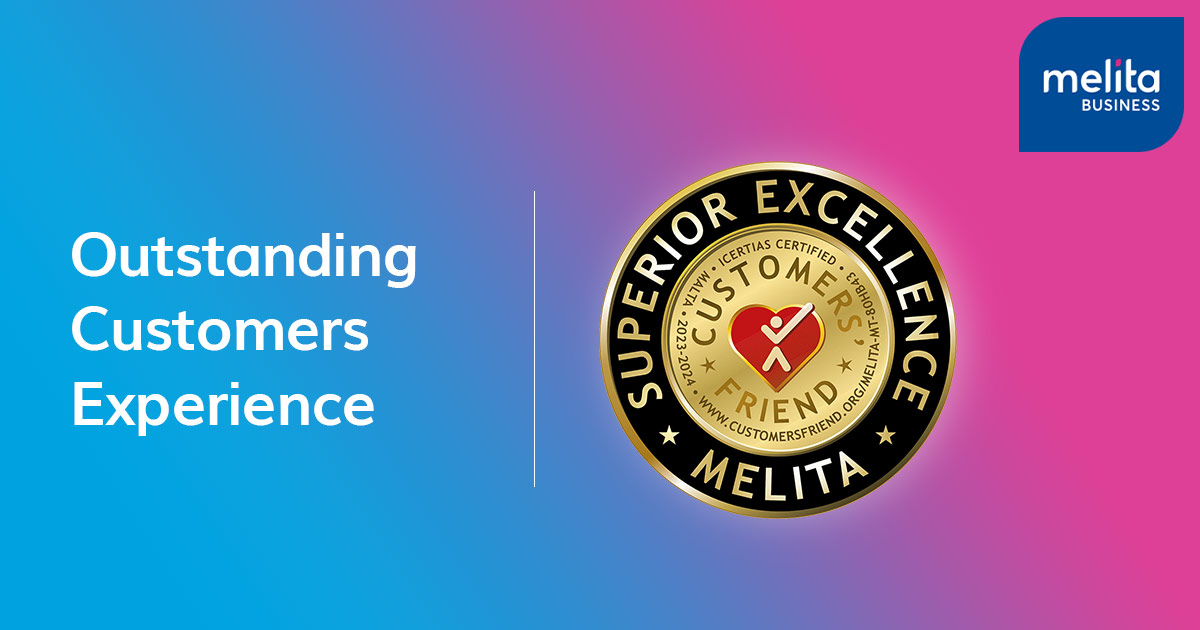 Melita recipient of the prestigious ICERTIAS Customers’ Friends Award of Excellence